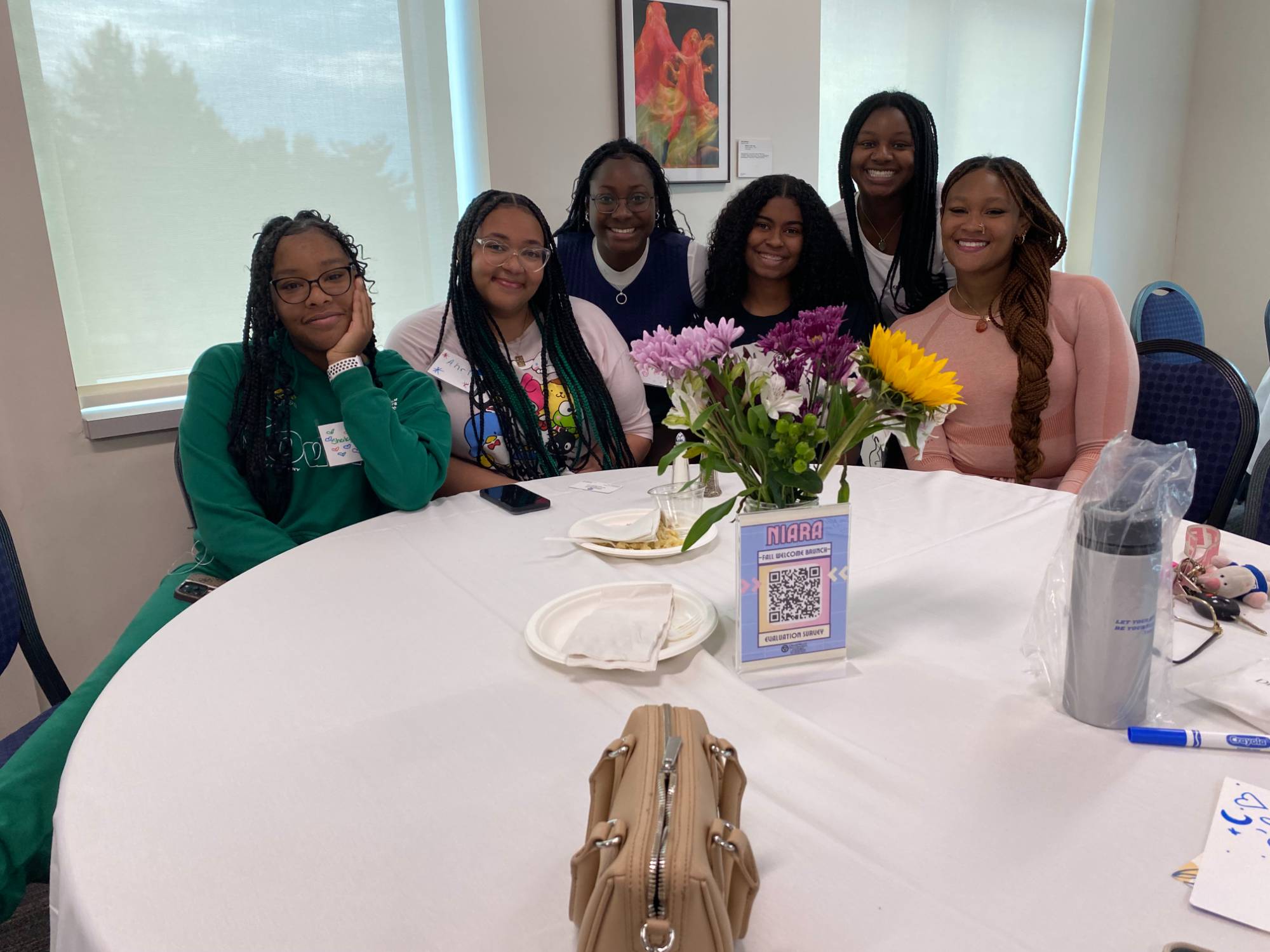 GVSU Students attending fall 2023 NIARA Fall Welcome Brunch